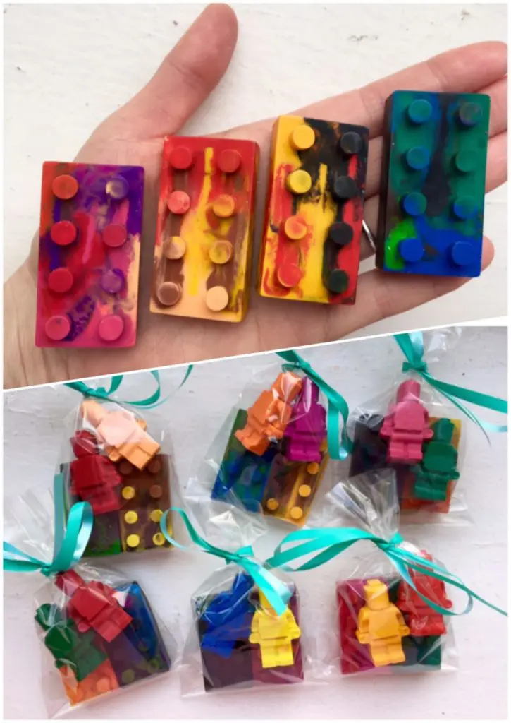 DIY shaped crayons