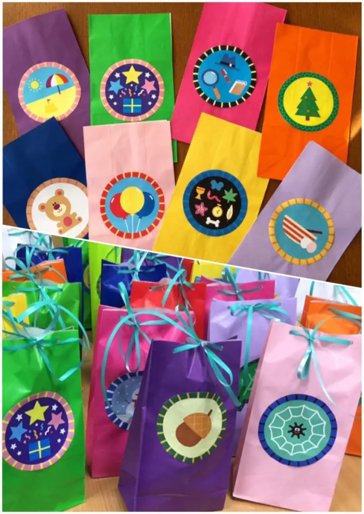 hey duggee birthday party bags