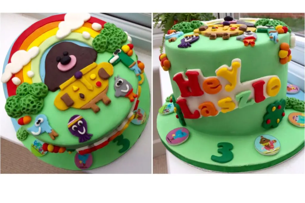  hey duggee birthday cake