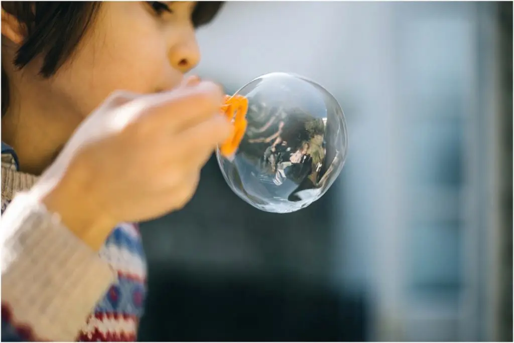 child bubble