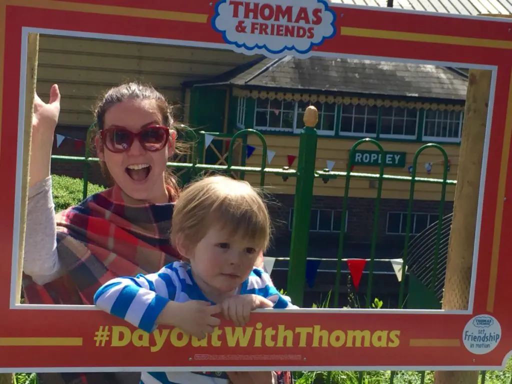 Meeting Thomas at the Watercress Line