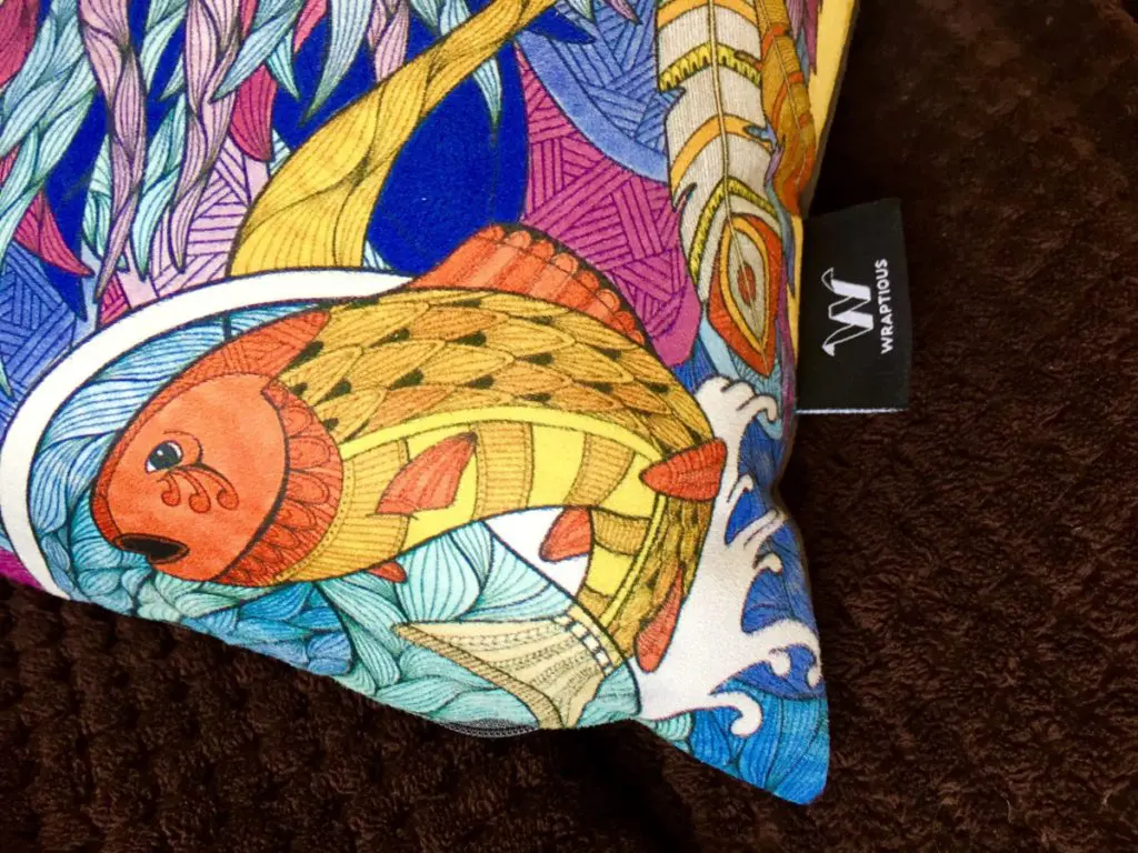 art cushion