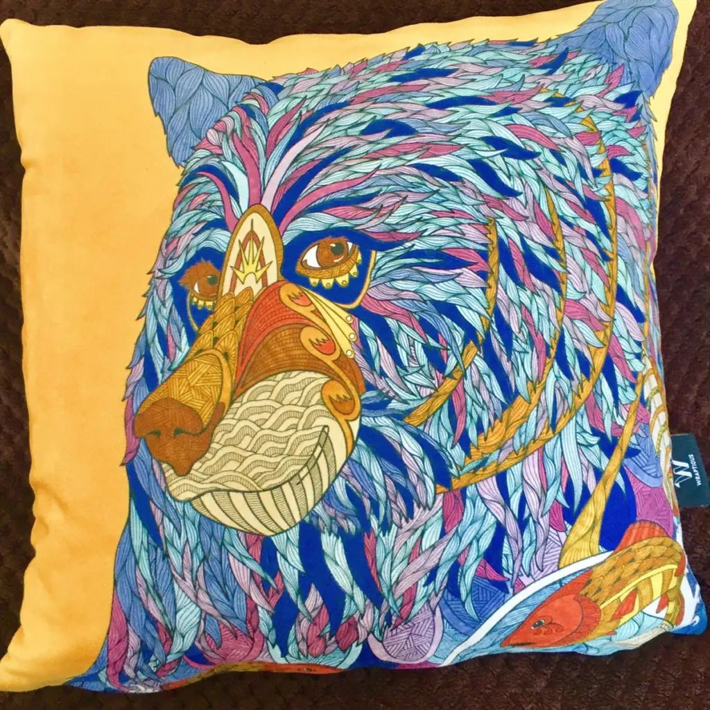 art cushion