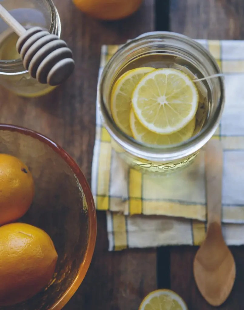 tea with lemon