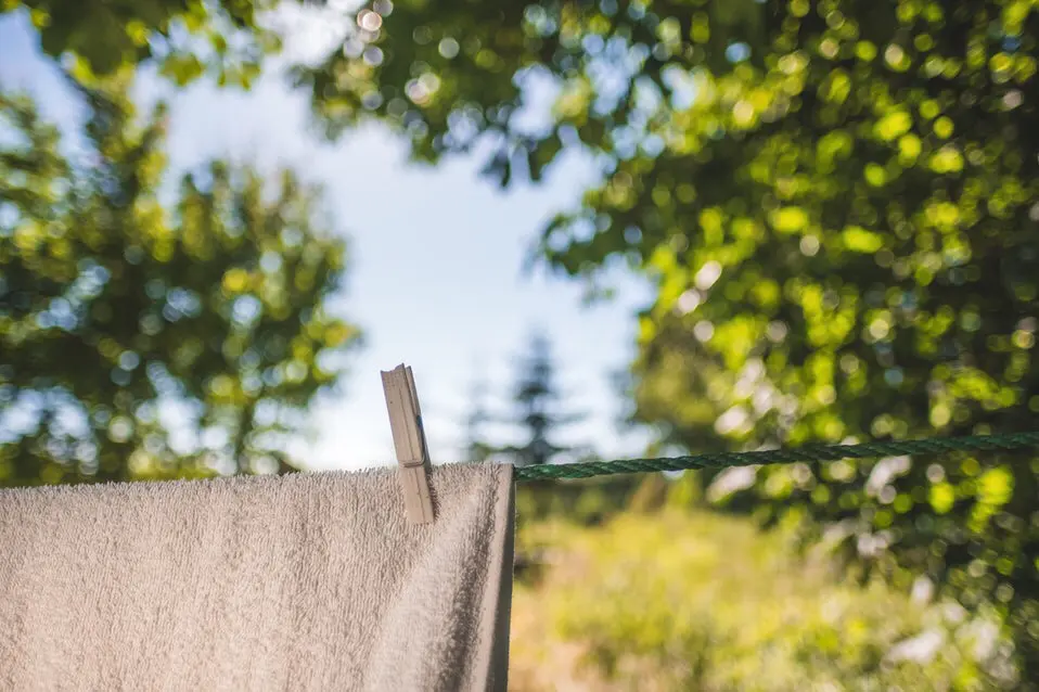 laundry drying laundry drying