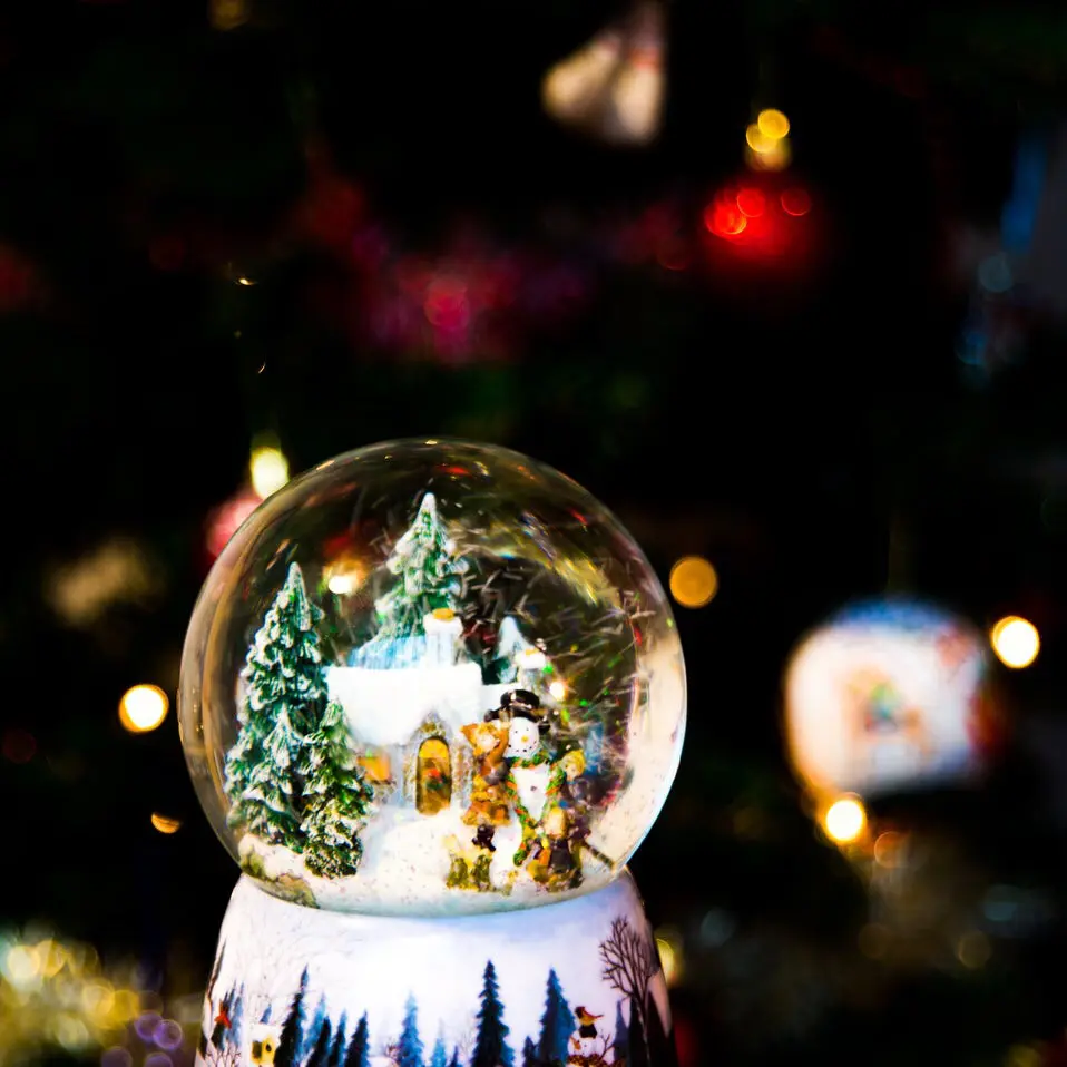 Christmas snowglobe