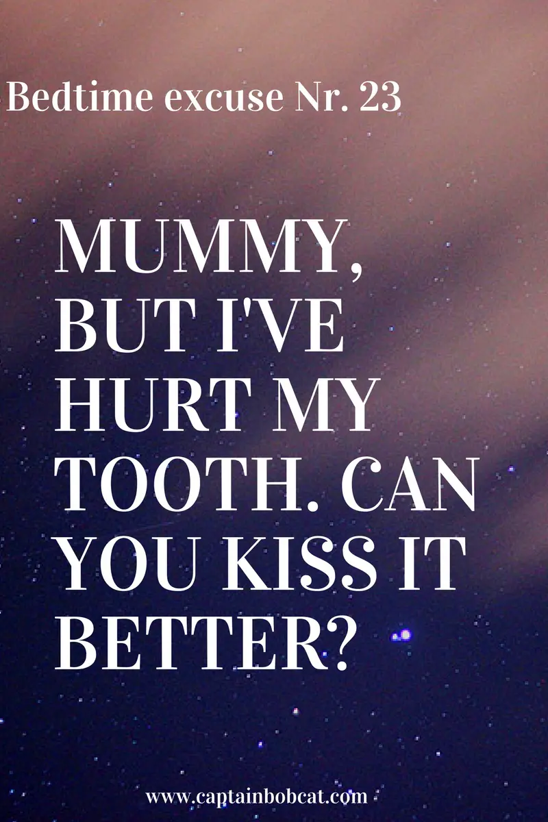 Bedtime Excuse Nr. 23