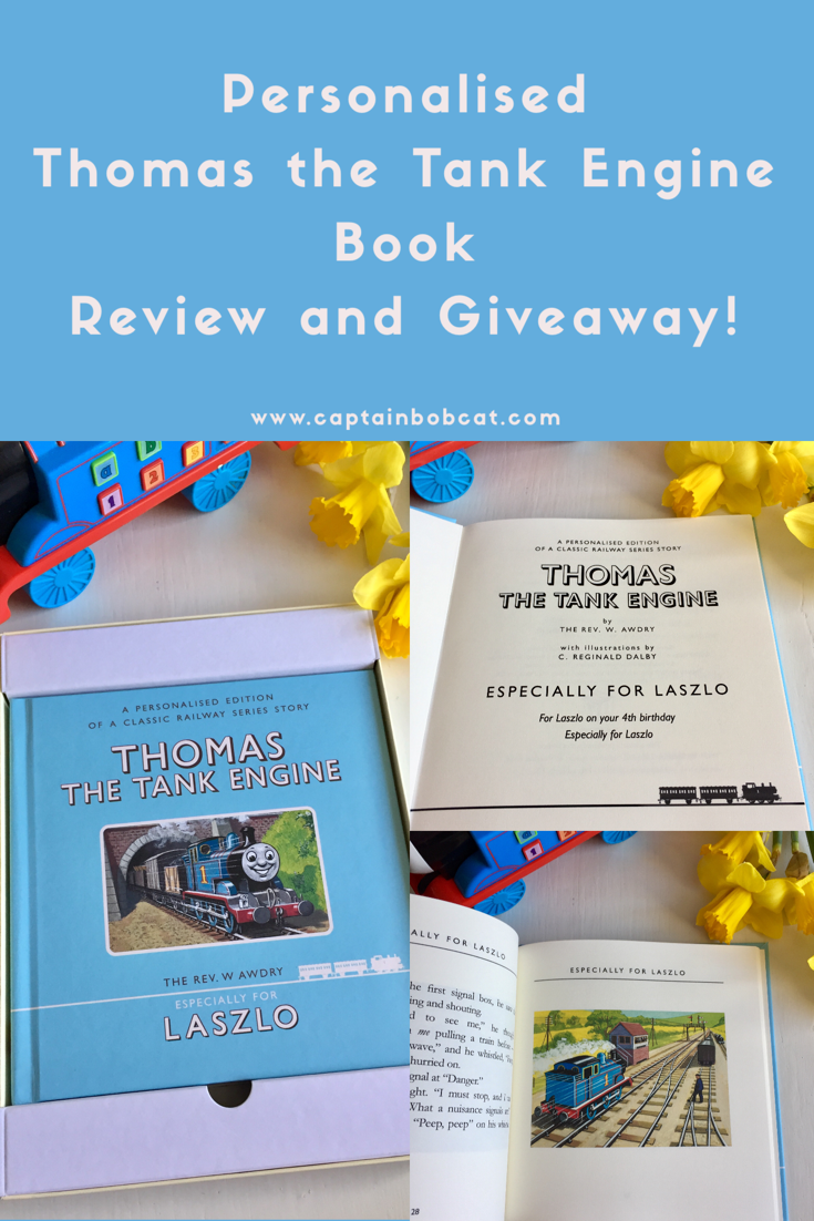 Personalised Thomas the Tank Engine book Personalised Thomas the Tank Engine book