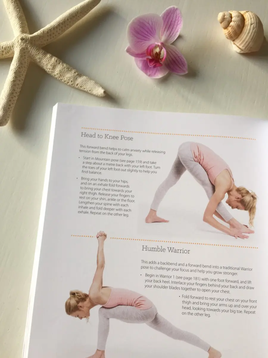 Page of the book Thrive Through Yoga by Nicola Jane Hobbs