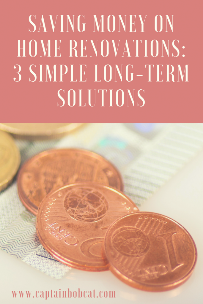 Saving money in home renovation 