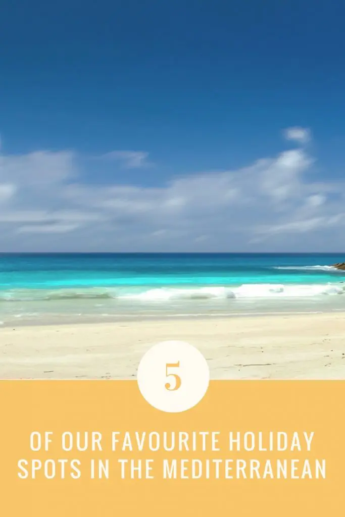 5 favourite holiday spots pin