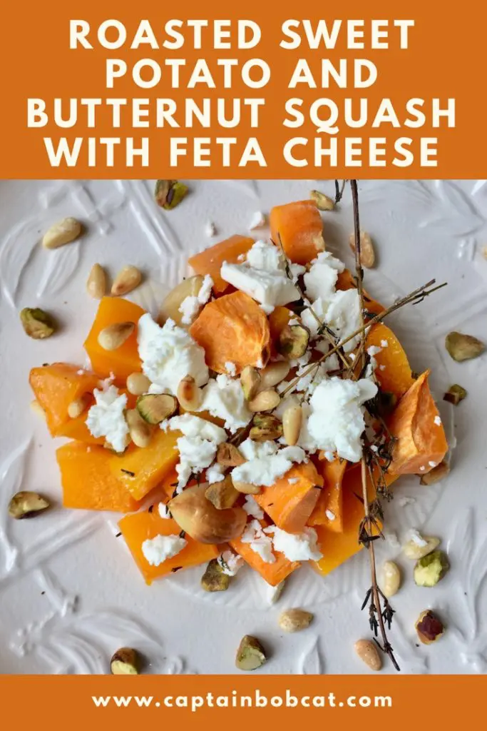 Roasted sweet potato and butternut squash