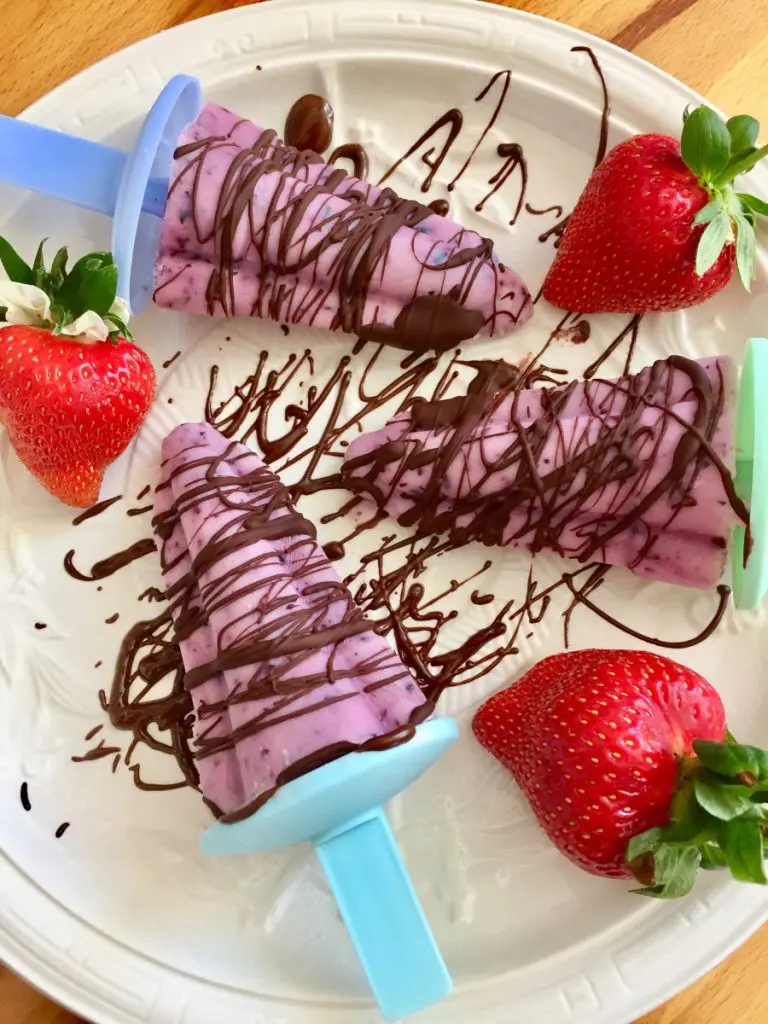 smoothie ice lollies