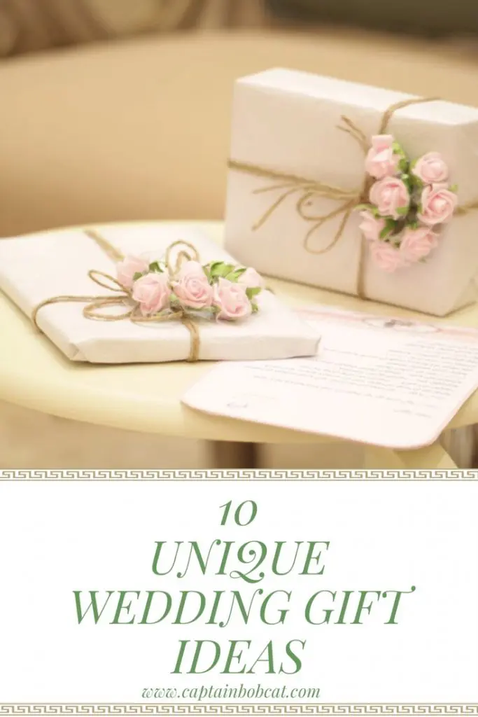 10 unique wedding gift ideas