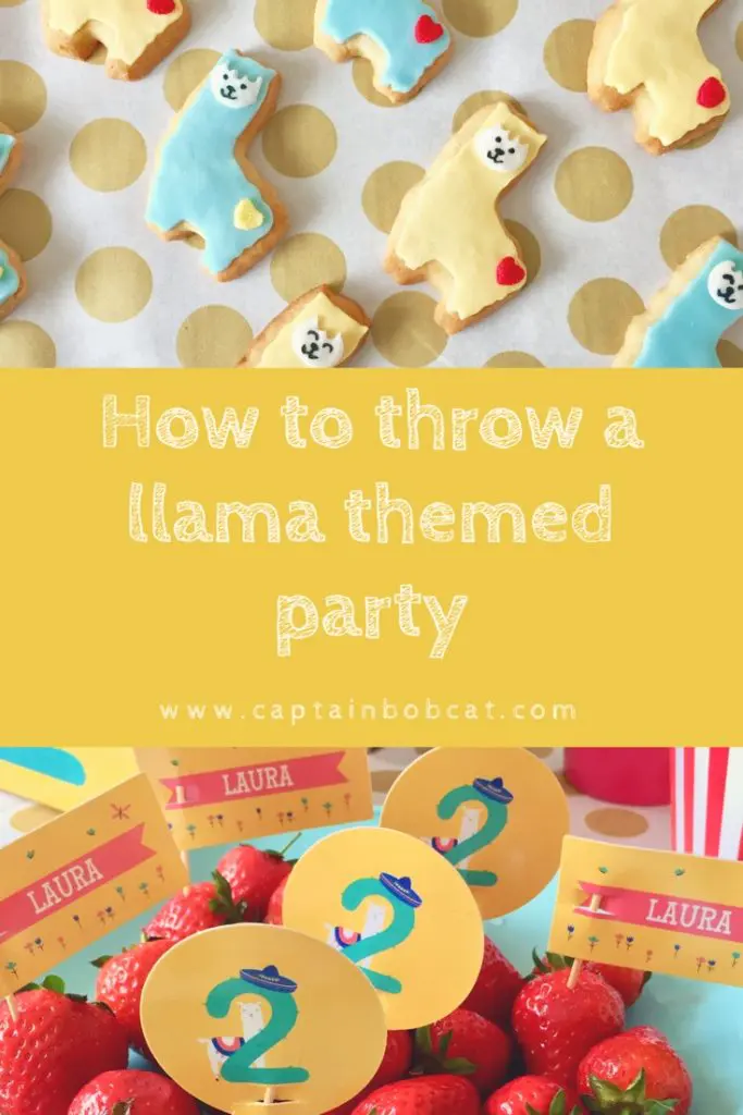 How to throw a llama themed party