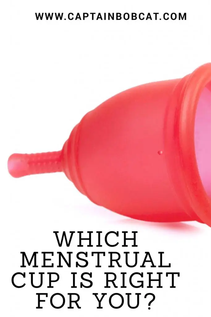 Menstrual cup pin