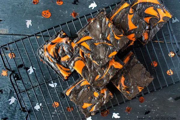 halloween brownies