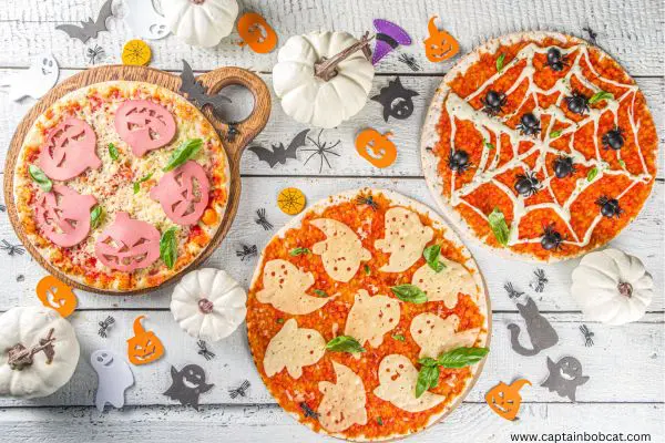 halloween pizza