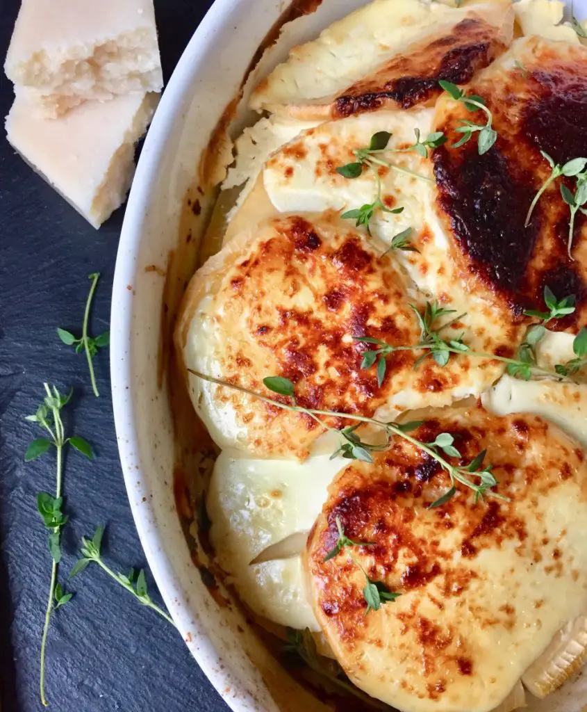 Creamy Turnip Dauphinoise