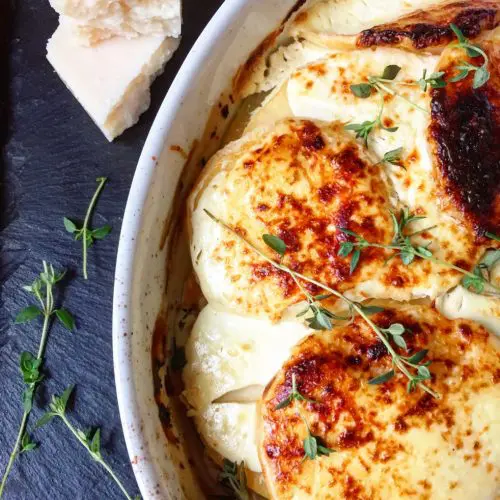 Creamy Turnip Dauphinoise
