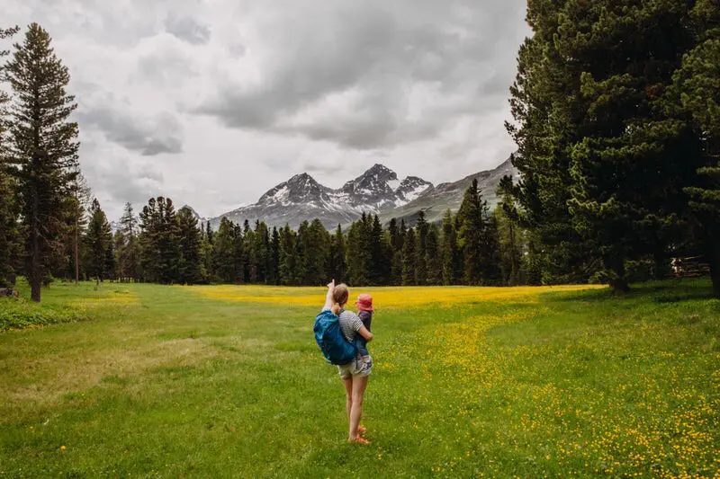 mum and child travel