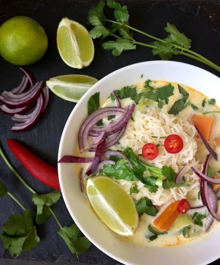Thai curry soup
