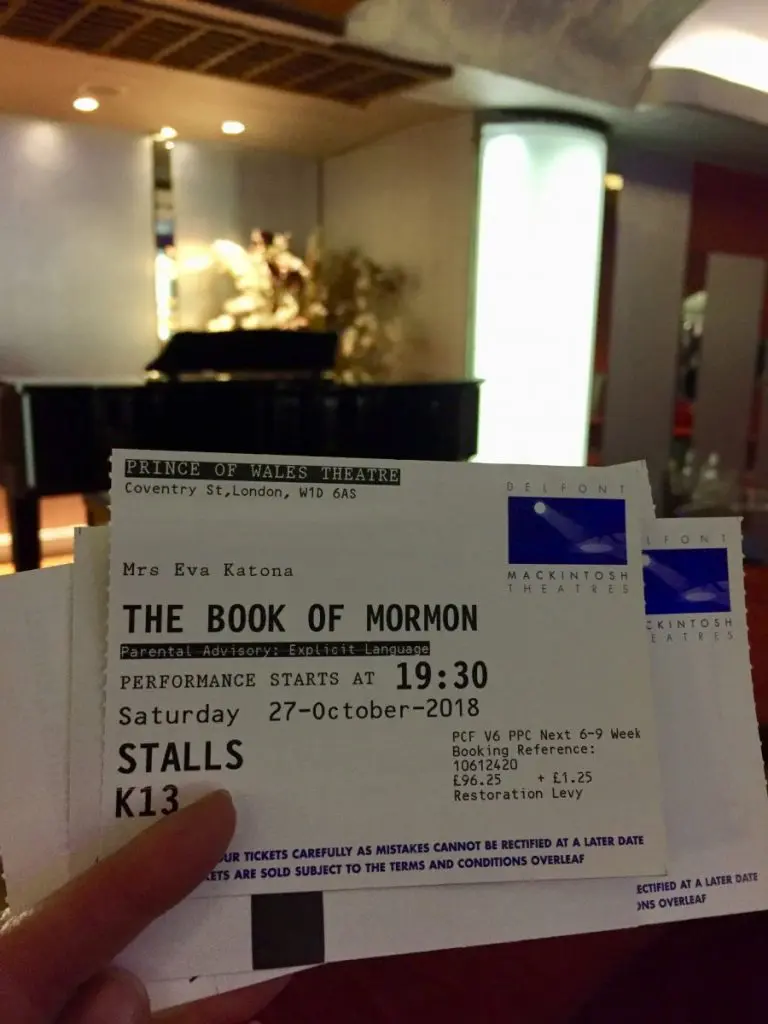  the book of mormon tickets