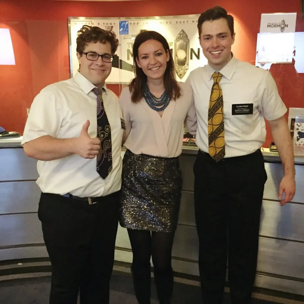 the book of mormon cast