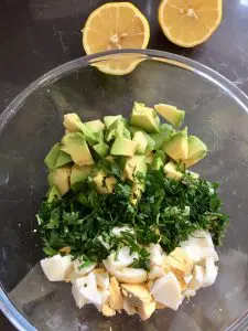 egg avocado salad