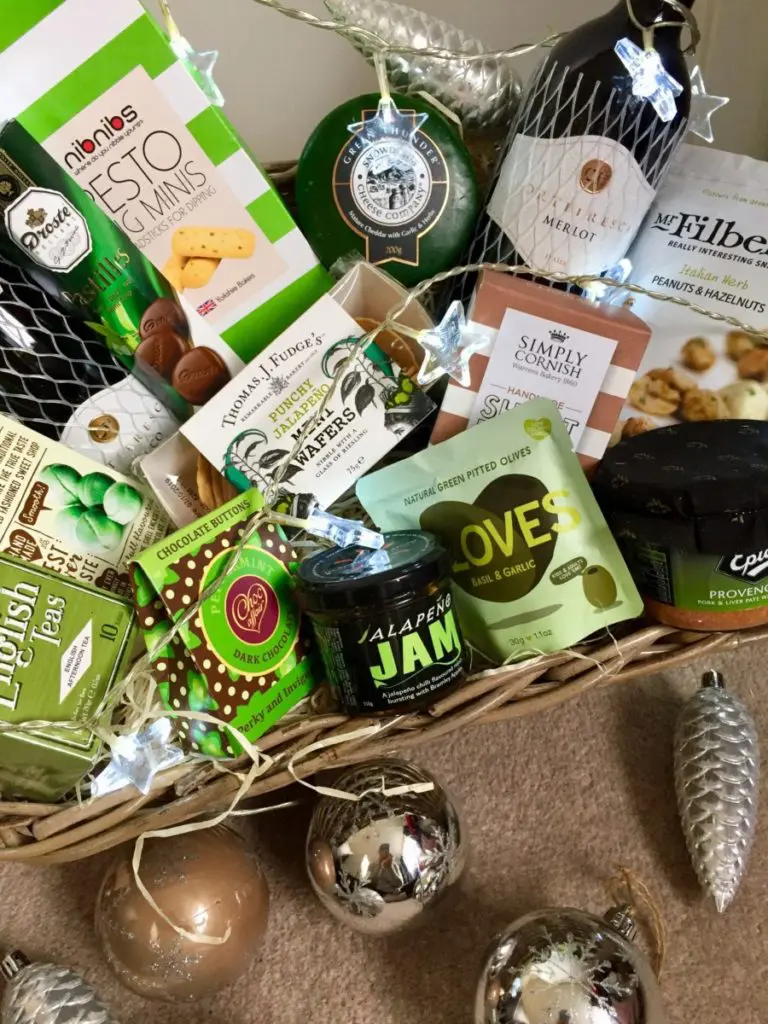 cheese and wine hamper