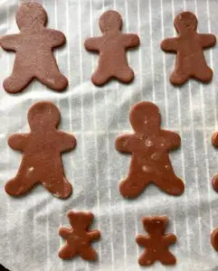 chocolate gingerbread men