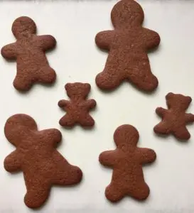 chocolate gingerbread men
