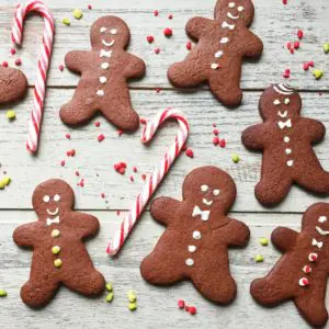 chocolate gingerbread man