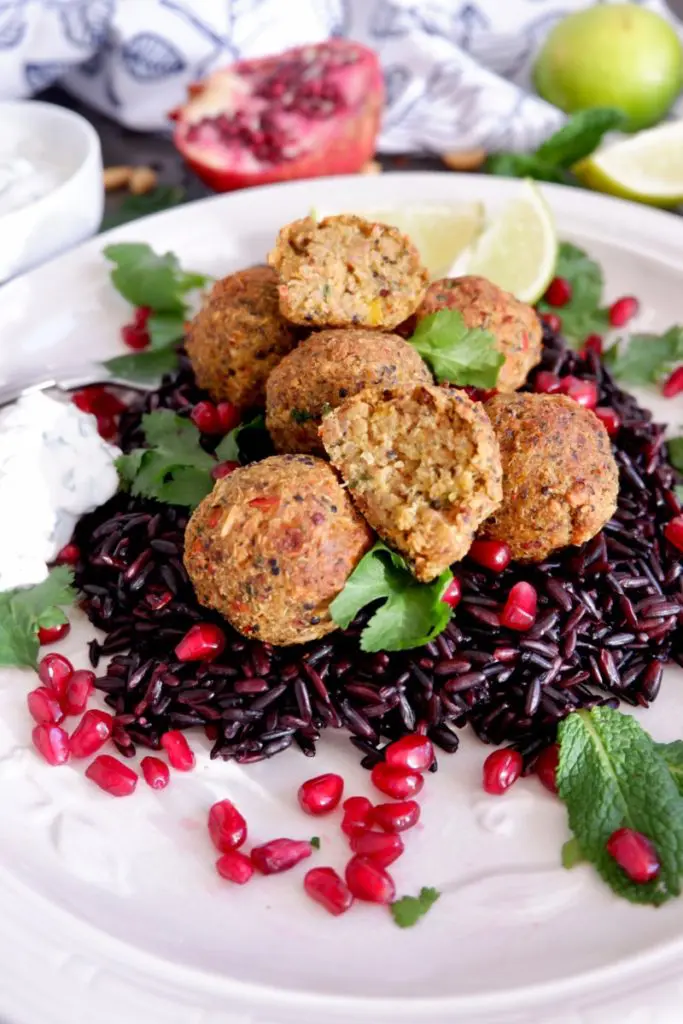 vegan thai veggie balls
