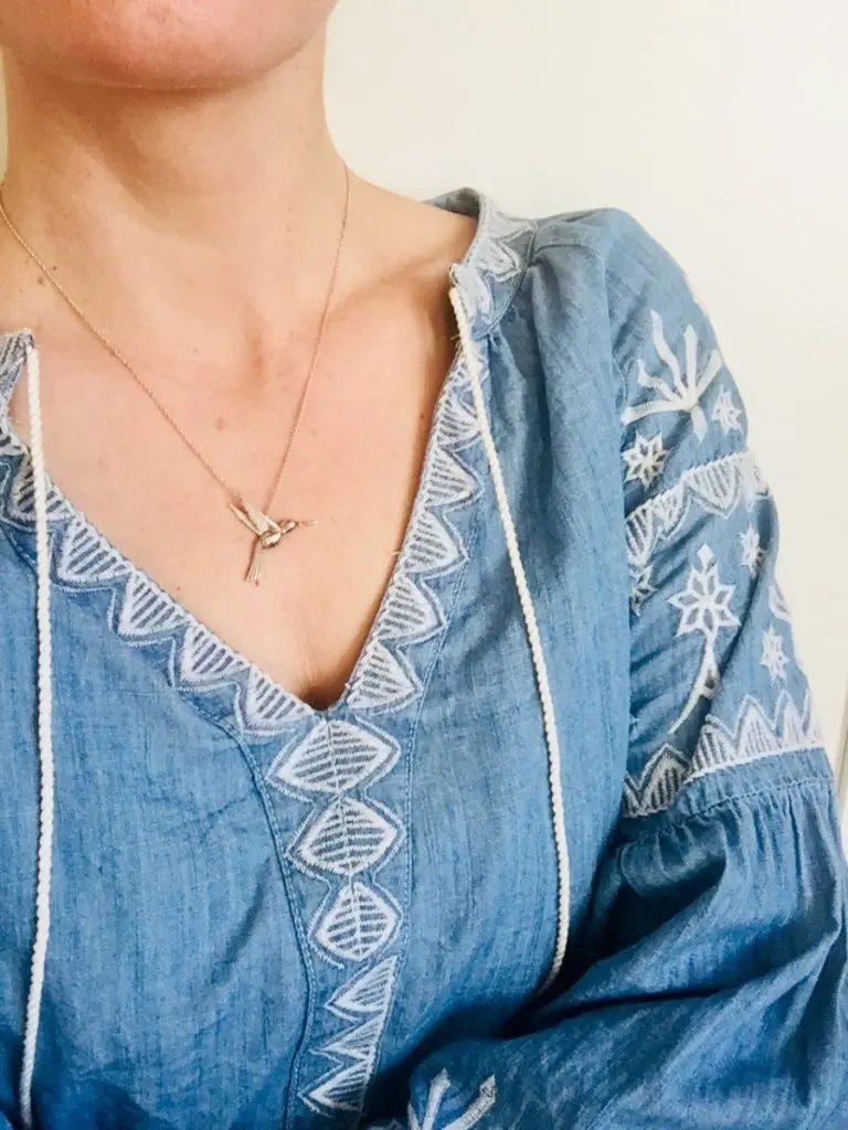 ingle & rhode hummingbird necklace ingle & rhode hummingbird necklace