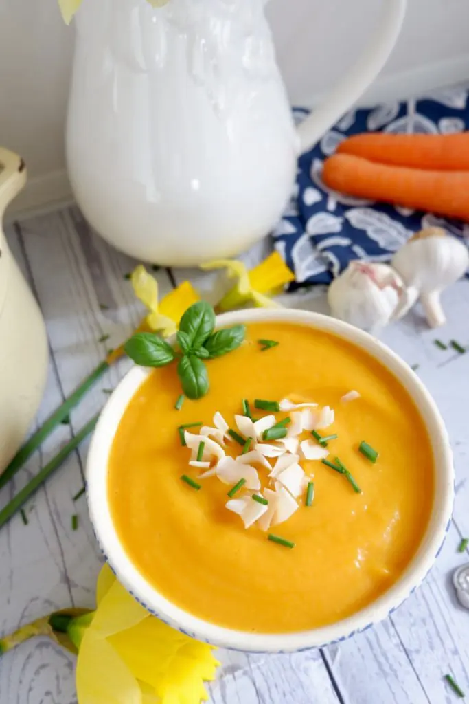 Spicy Thai Butternut Squash Soup (Vegan Recipe)