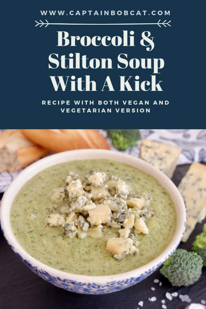 Broccoli & Stilton Soup With a Kick