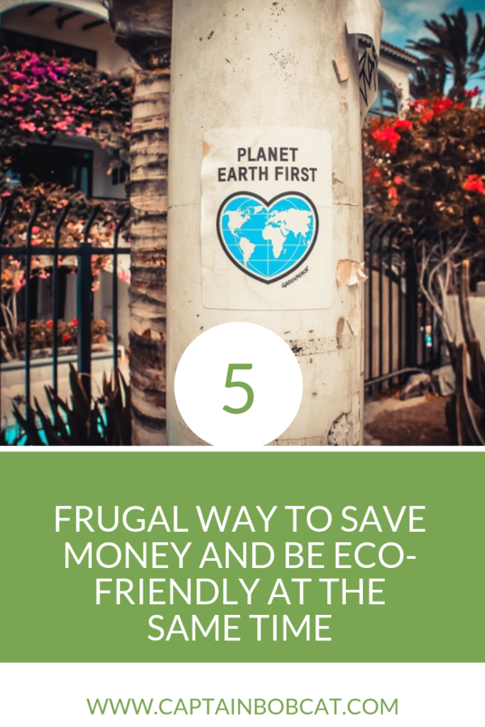 5 Frugal Way to Save Money and Be Eco-Friendly at The Same Time
