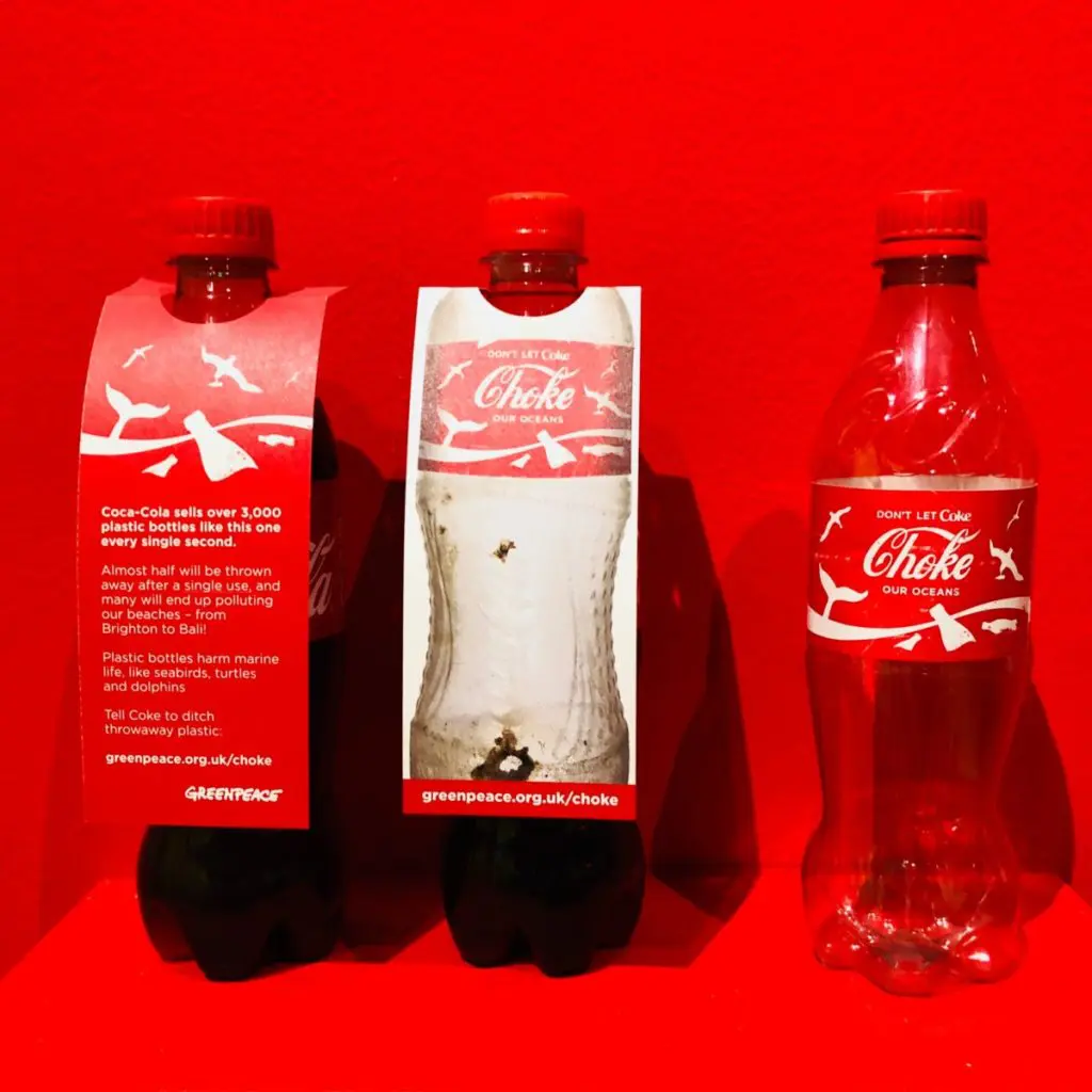 coca cola plastic bottle