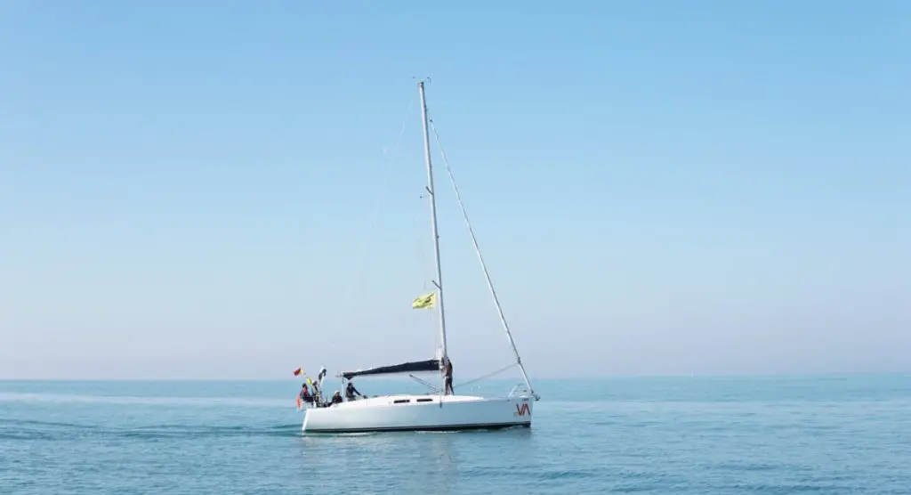 sail boat sea yacht holiday