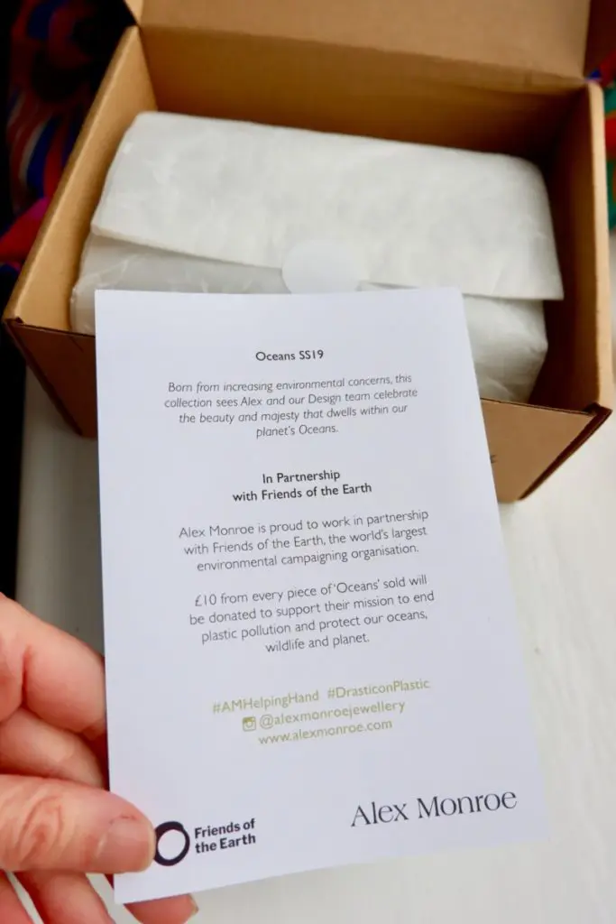 Alex Monroe "Oceans" Collection (In Partnership with Friends of the Earth) - Review