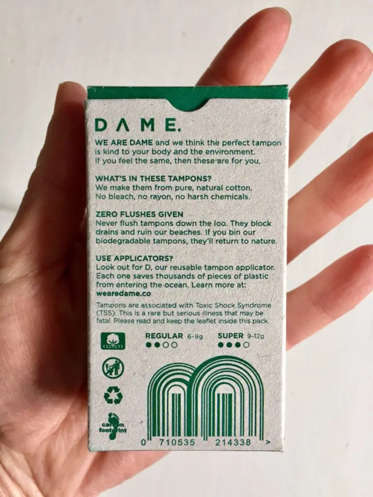 dame tampons