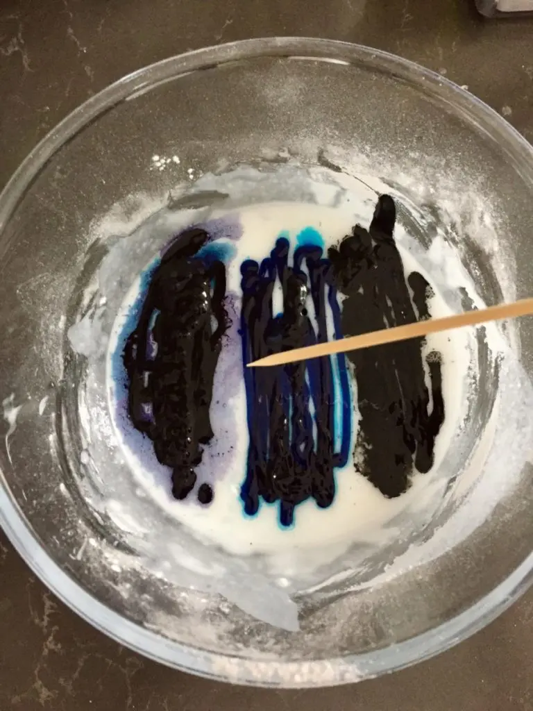 galaxy cookies icing