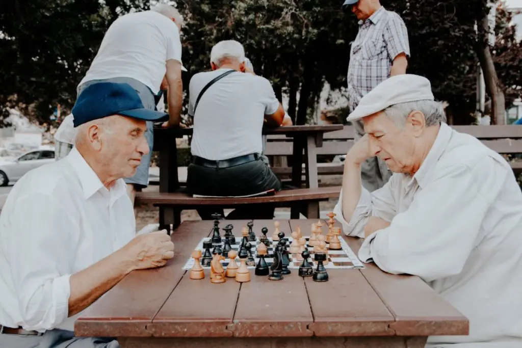 old man chess