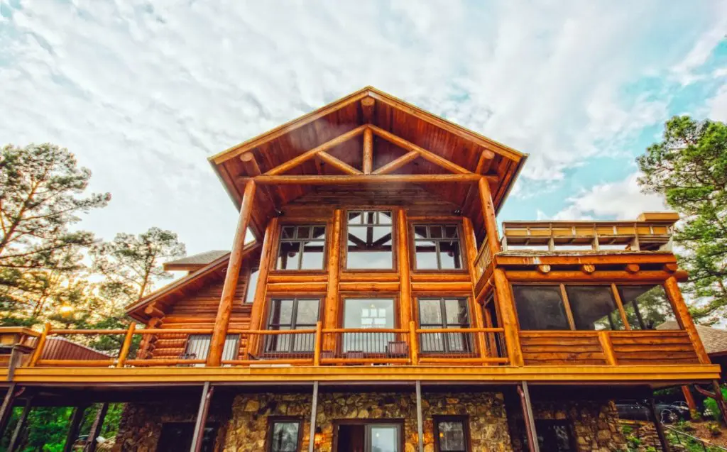 wooden house wooden house