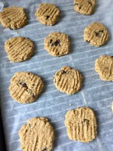 Oat Flour Tahini Choc Chip Cookies (Gluten Free Recipe)