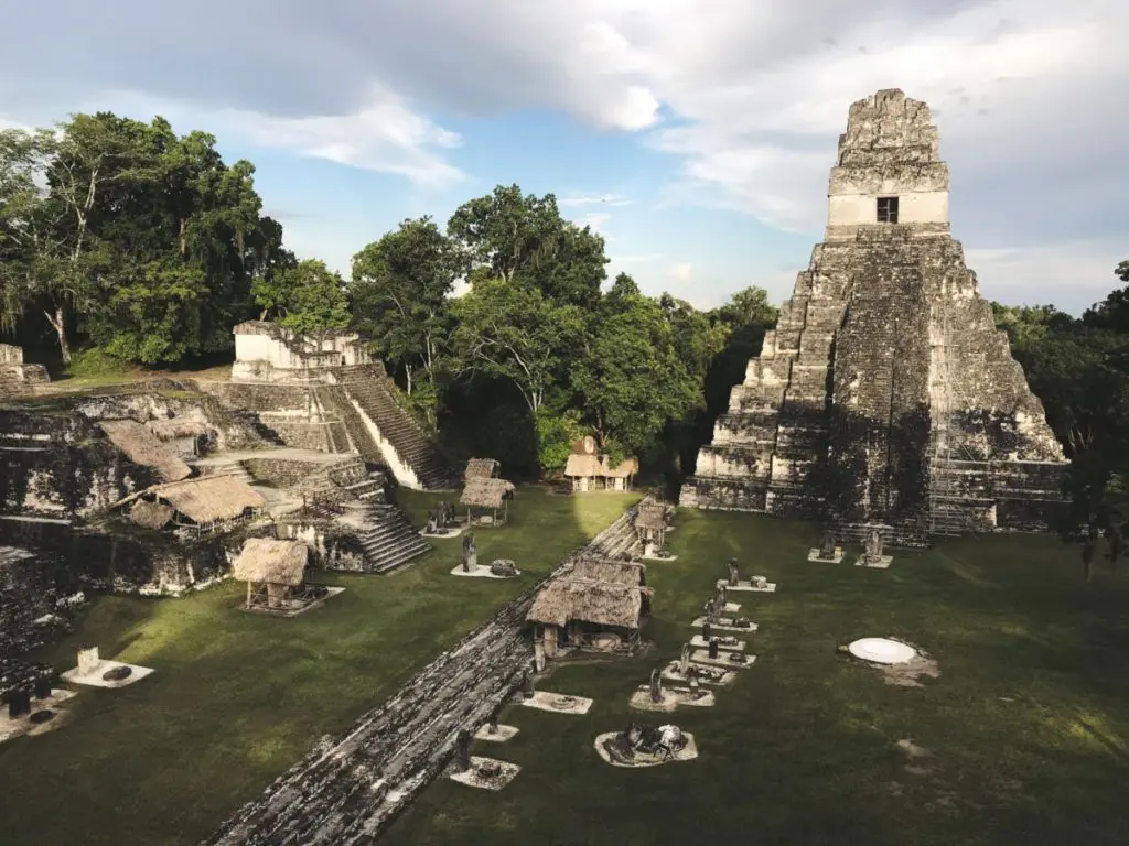 maya ruins in tikal