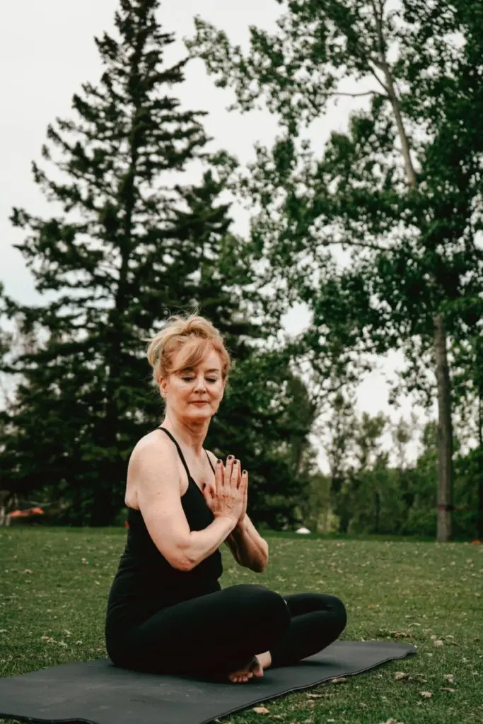 woman yoga exercise