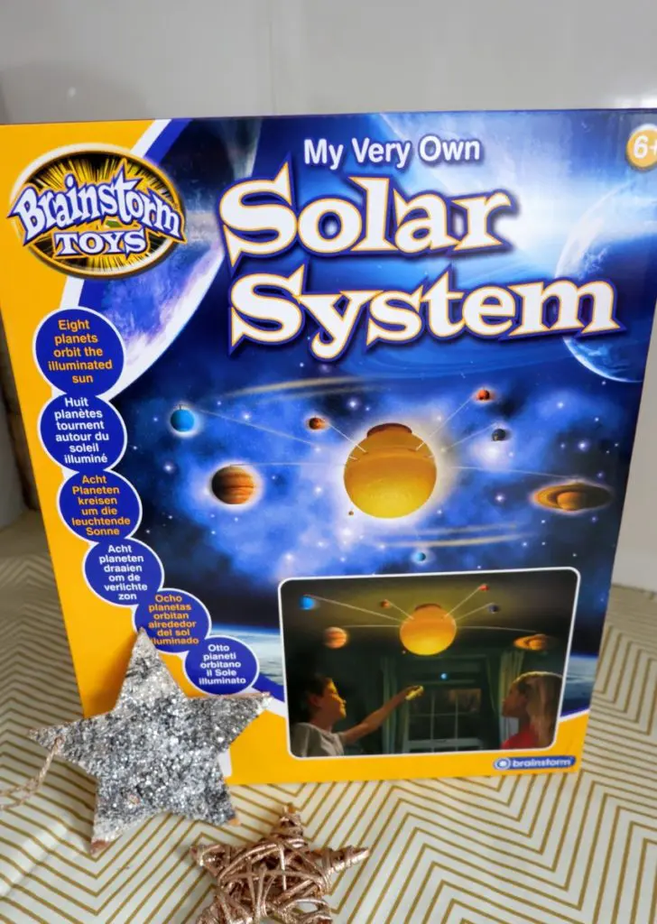 illumated solar system