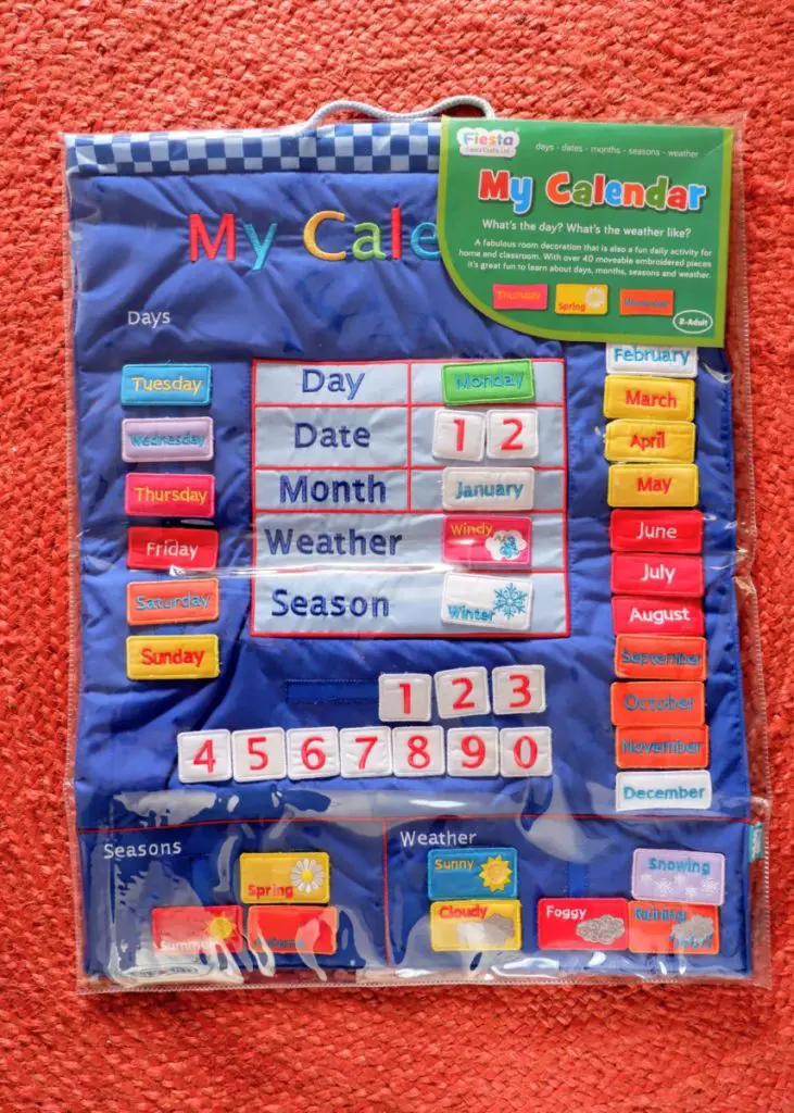 fabric calendar